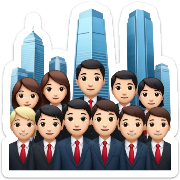 the new breed of Hong Kong red capitalists seeing China offers some monetary opportunities all over the land sticker