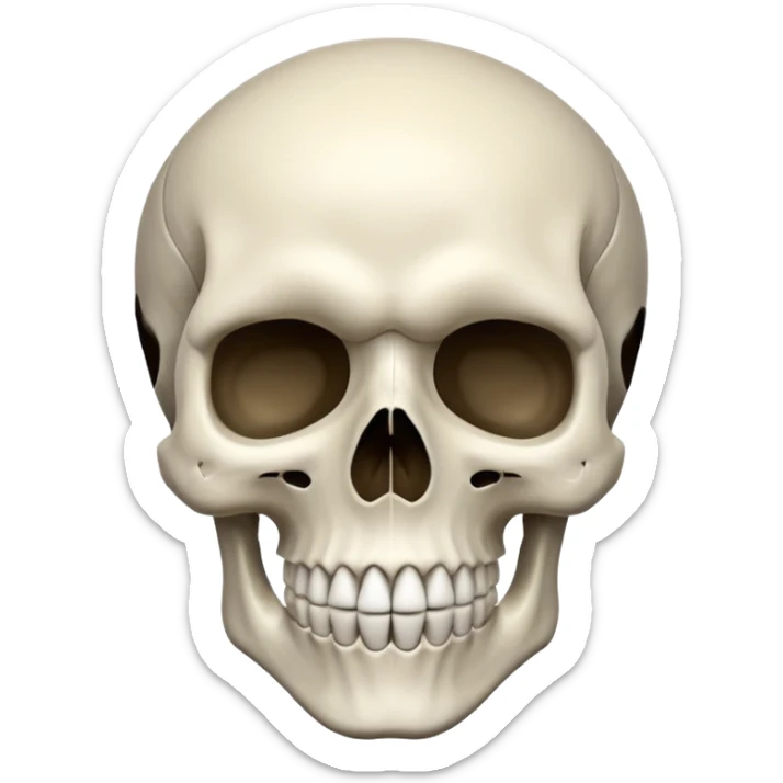 череп череп sticker