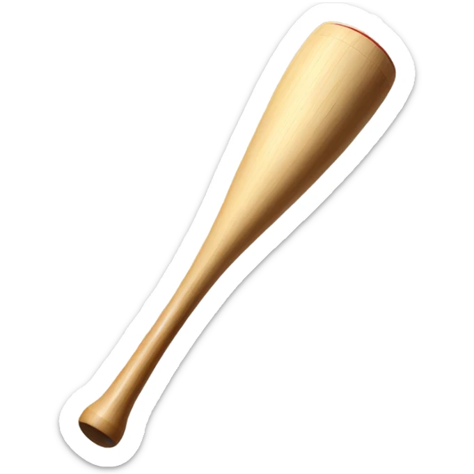 Baseball bat sticker