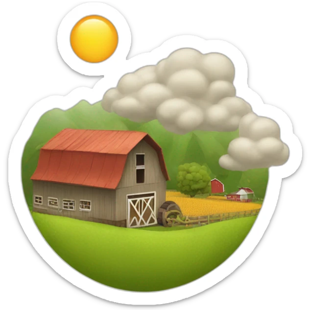 Farm sticker