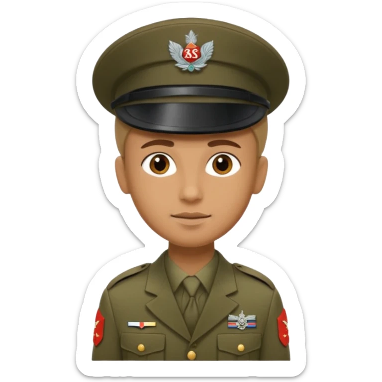 Soldaten in uniform der salotiert und den SAS Buchstaben auf der Mütze und Uniform sticker