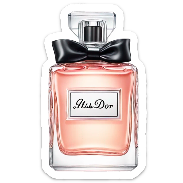 Miss dior perfume  sticker