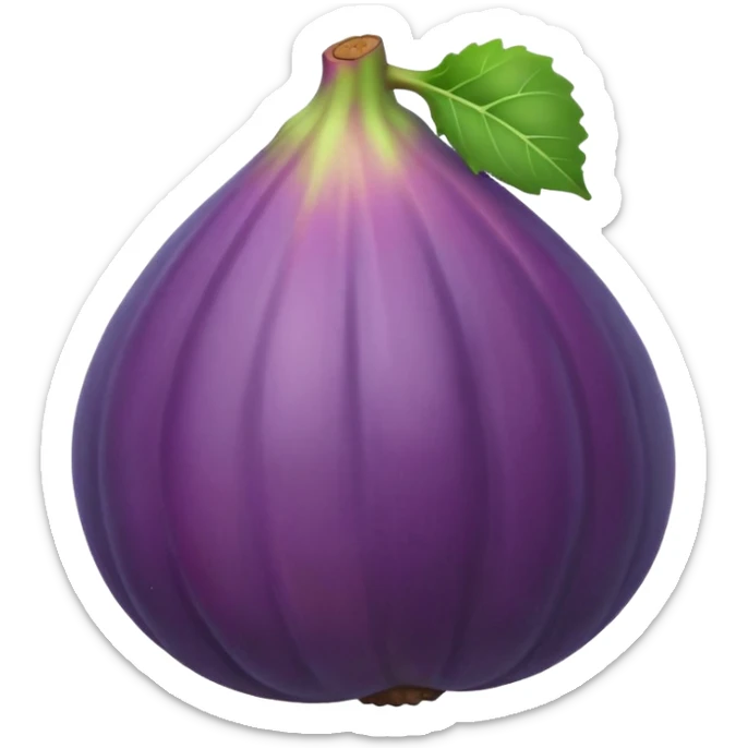 Fig emoji sticker
