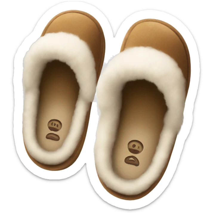 UGG slippers  sticker