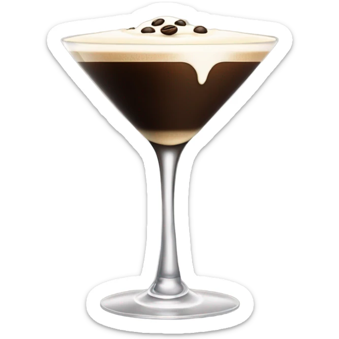 Espresso martini sticker