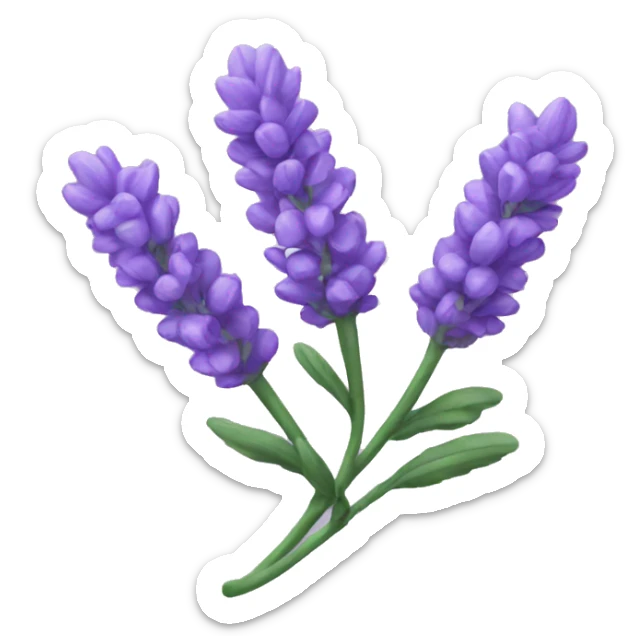 Lavender sticker