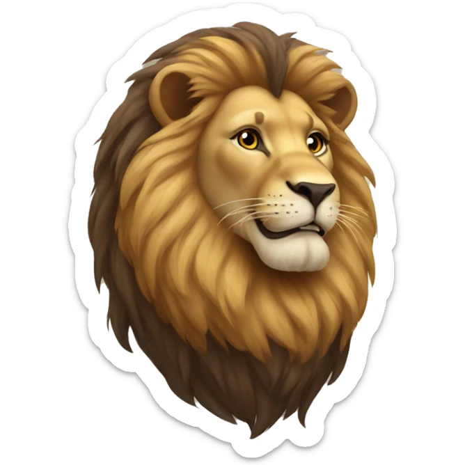 Lion  sticker
