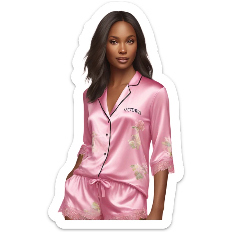 Victoria's secrets pijama sticker
