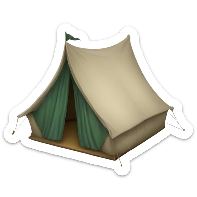 harry potter tent  sticker