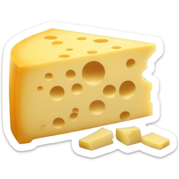 Cheese sticker