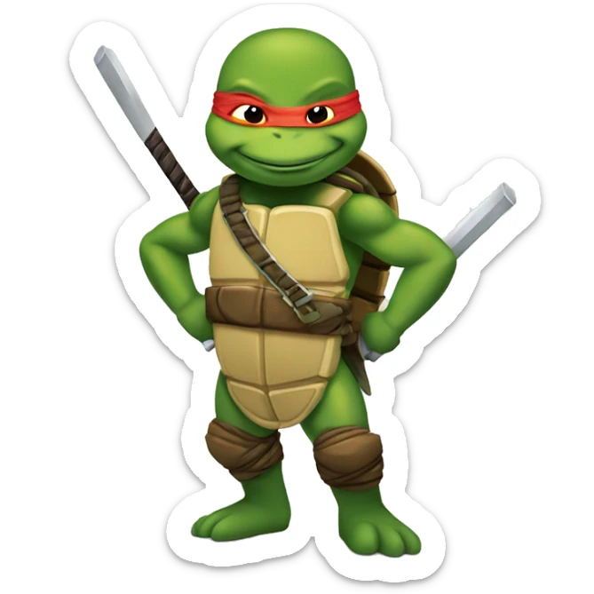 Ninja turtle  sticker