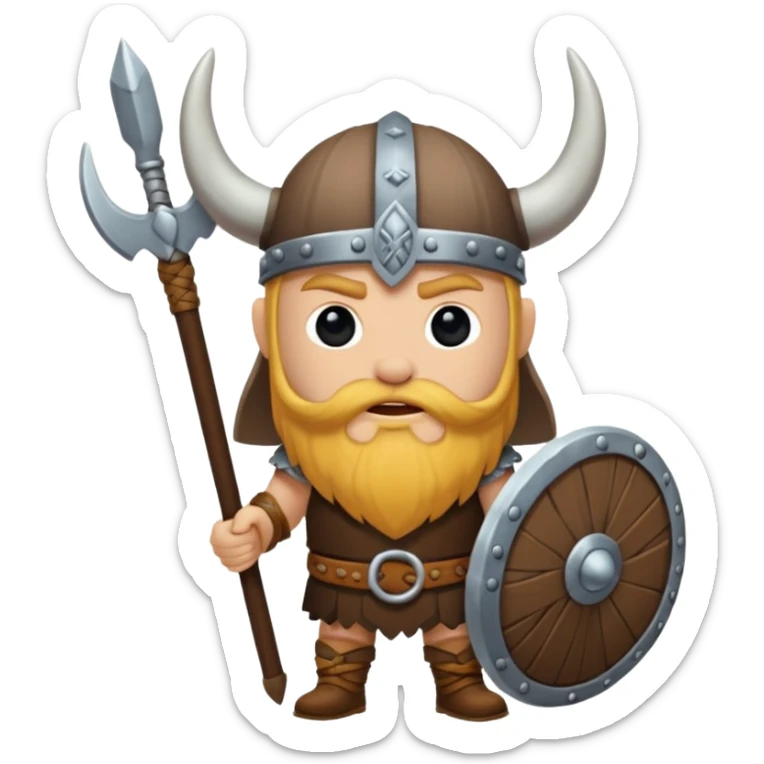 bana kick yayınları için sakallır sarışın viking abonelik rozeti oluştur sticker