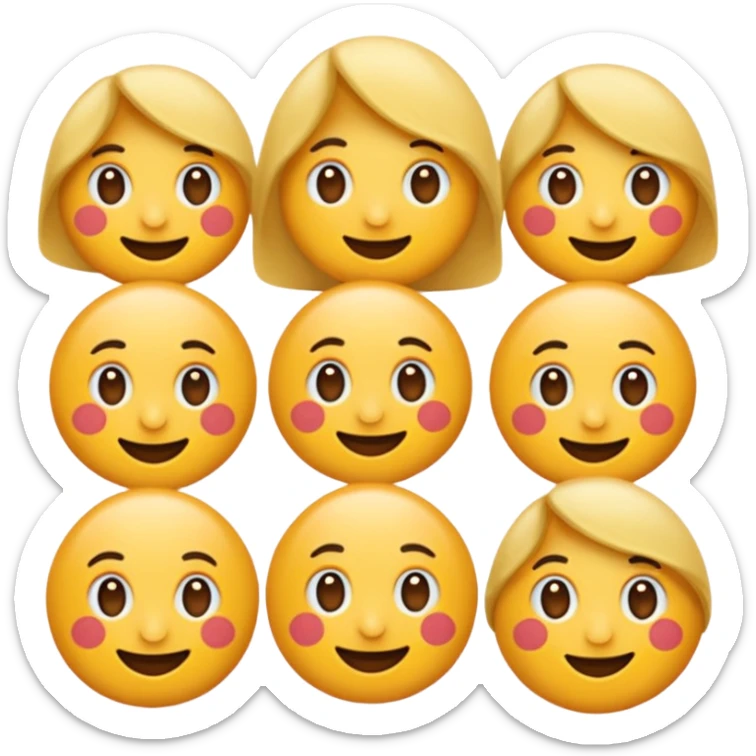 Bana serçe parmağı kapalı ve baş barmagıds kapalı kuş bakışı bir emoji yap sticker