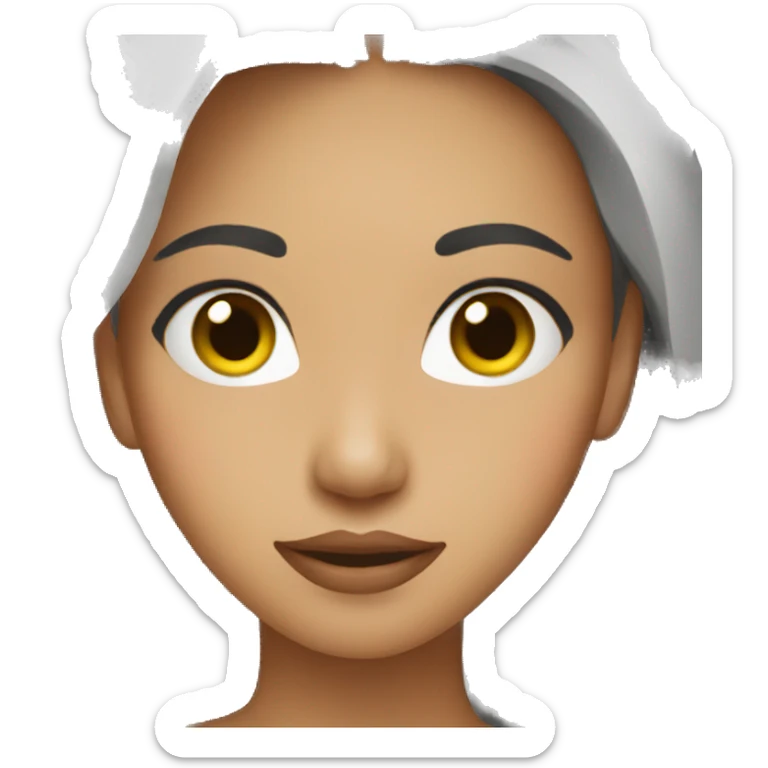 Beautiful filipino woman sticker