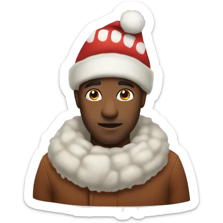 Cozy Christmas sticker