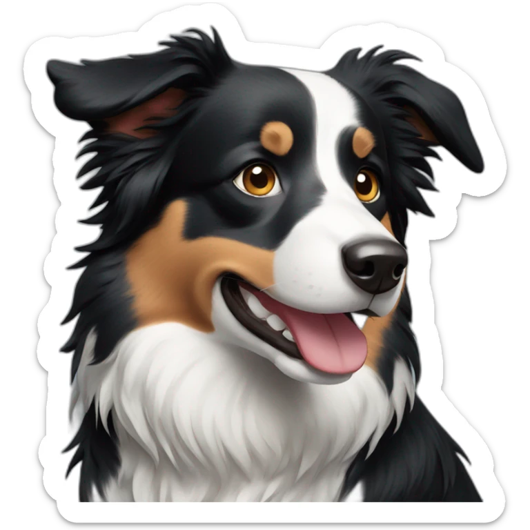Border collie sticker