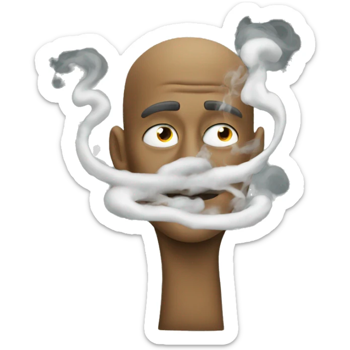 Smoke sticker
