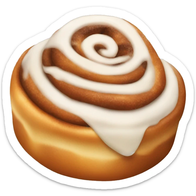 cinnamon roll sticker
