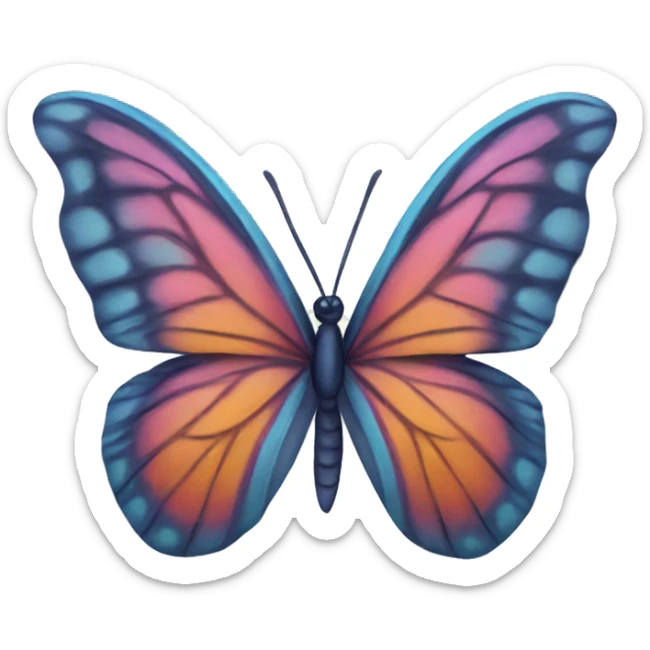 Mariposa sticker
