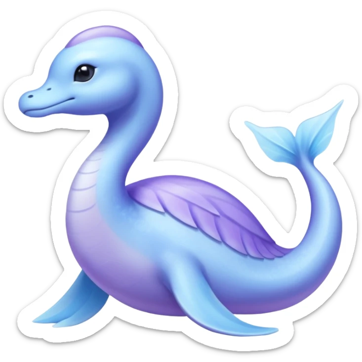 Palkia-Cresselia-Lapras-Amaura-Primarina-Fakémon-creature-hybrid sticker