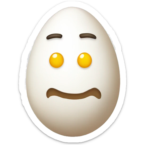 Egg sticker