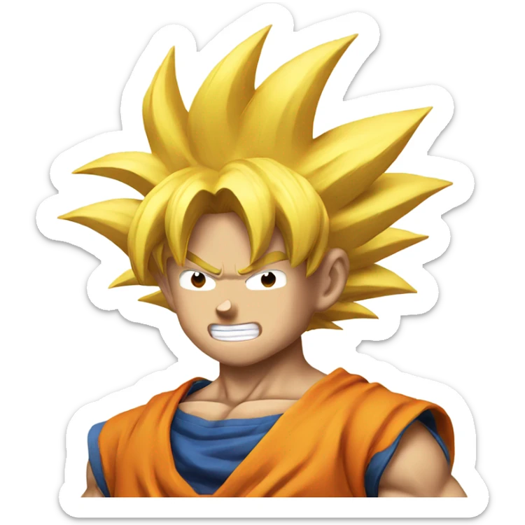 Goku sticker