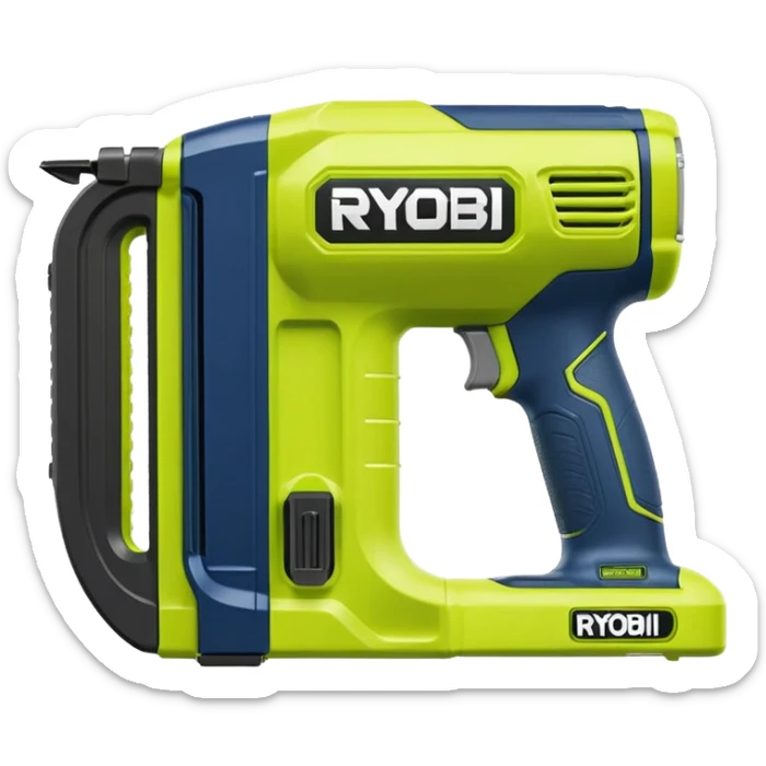 RYOBI 18V ONE+ AirStrike 18-Gauge Cordless Brad Nailer emoji style  sticker
