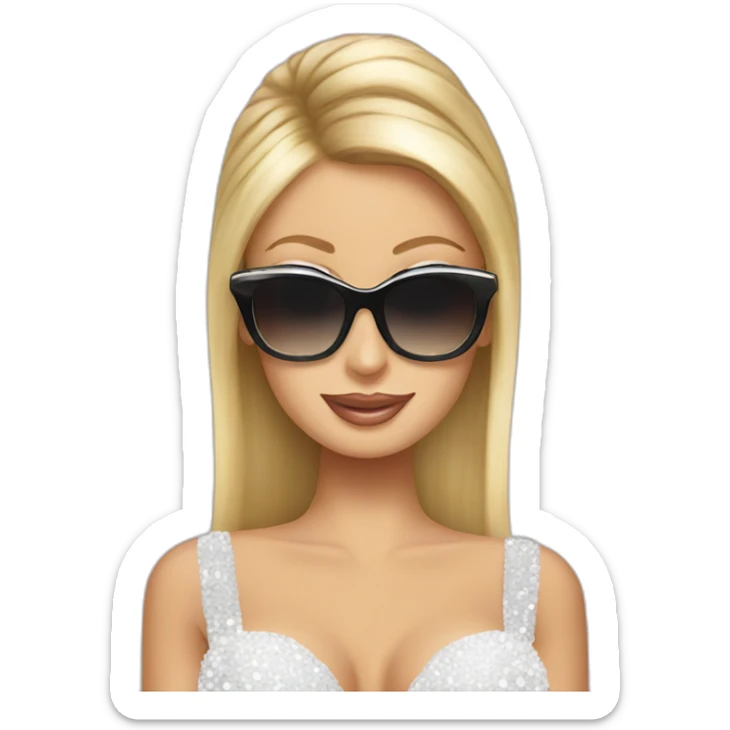 paris hilton sticker