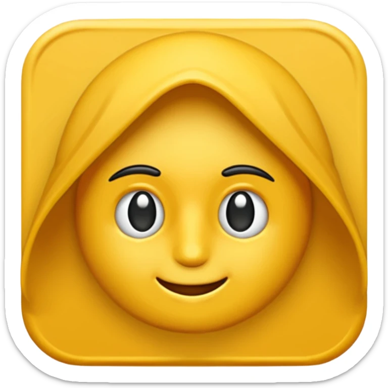 Güneş gözlüğü takan kafasında taç olan emoji sticker