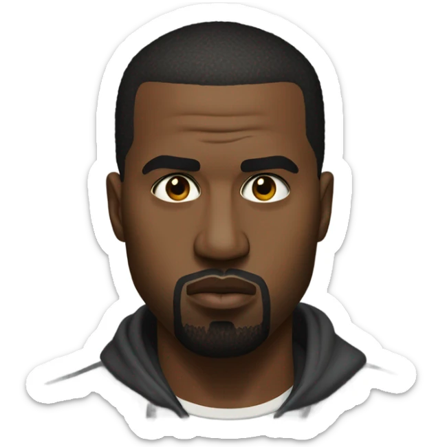 kanye west sticker