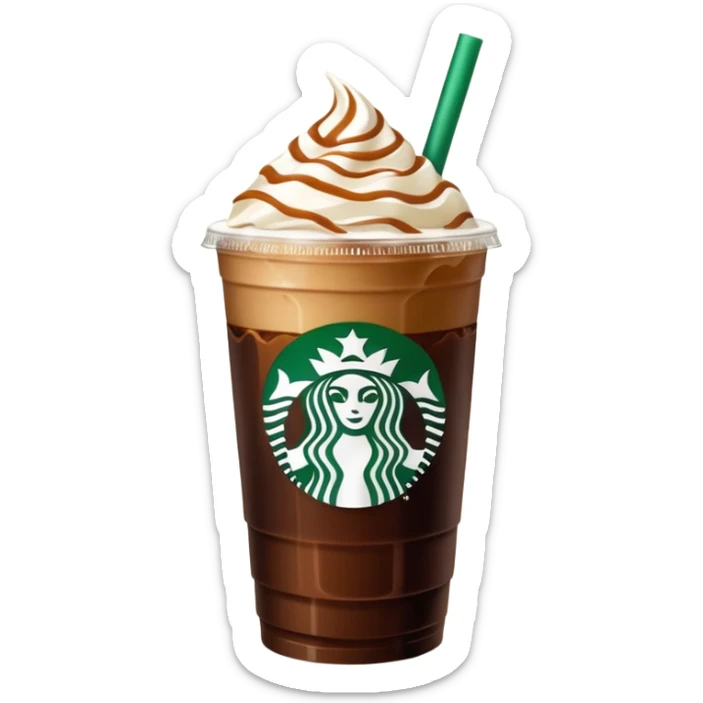 Starbucks iced coffee with Dubai chivalry bar with green filling and burn Khalifa  sticker