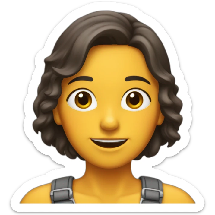 Chica Castaña sticker