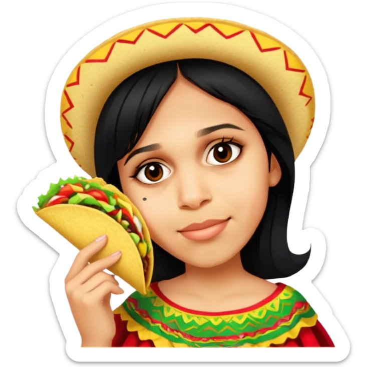 Taco Aficionado sticker
