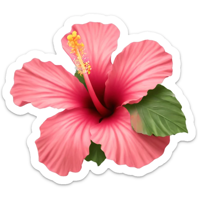 hibiscus sticker