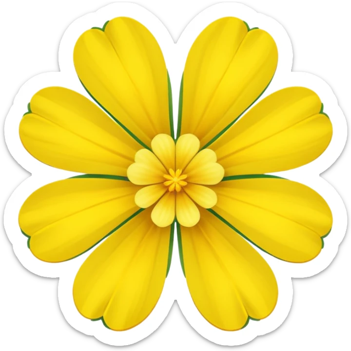 real cosmos star, but with clover, to make star look like lucky star, but main point is star, make it more star like real star emoji, make star with 5 edges sticker