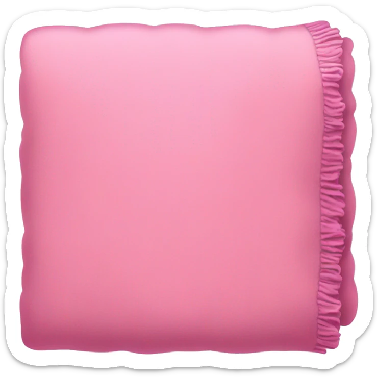 Pink blanket sticker