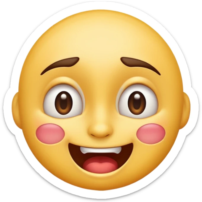 quiero un emoji que represente de tono coqueto y no tan asustadizo FOMO, que significa "fear of missing out" (miedo a perderse algo) y es la sensación de ansiedad por no estar participando en eventos o experiencias que otros están disfrutando. sticker