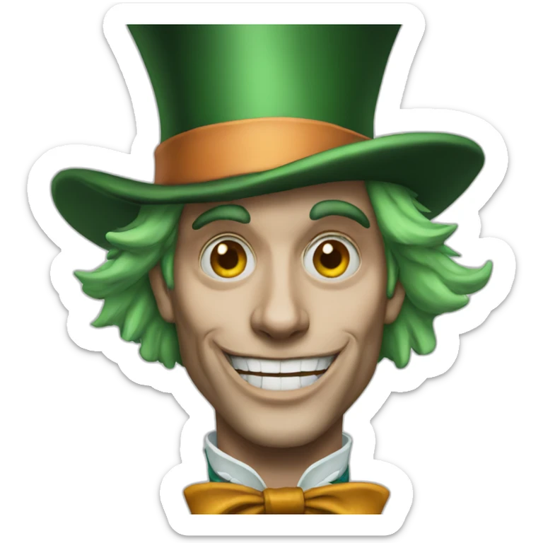 Mad Hatter sticker