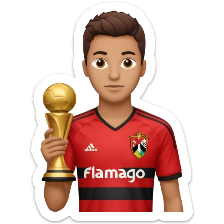 Eu quero a taça da libertadores esteja perto do flamengo sticker
