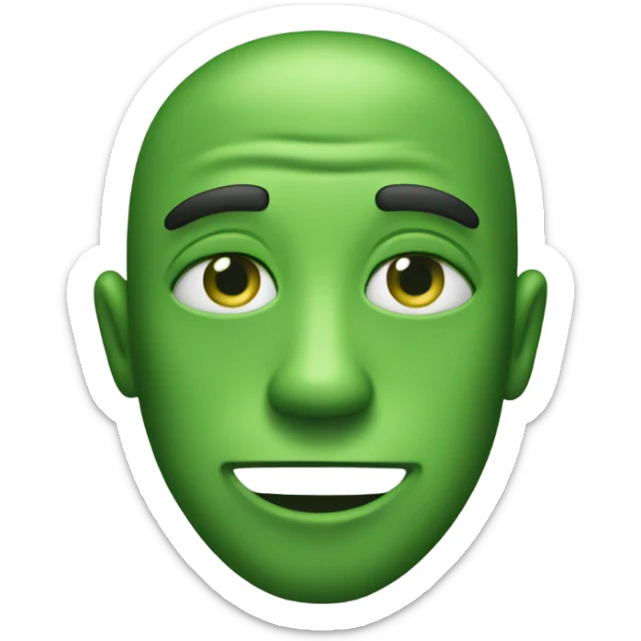 a emoji means this app is free now,and the color of it is green sticker