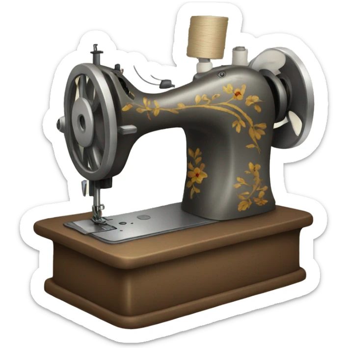 Sewing machine  sticker