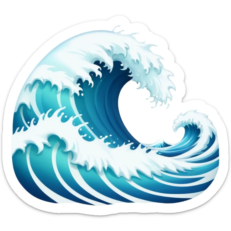 wave   sticker