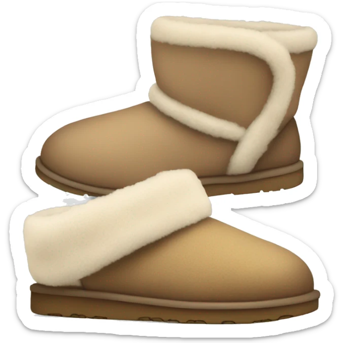 UGG slippers  sticker