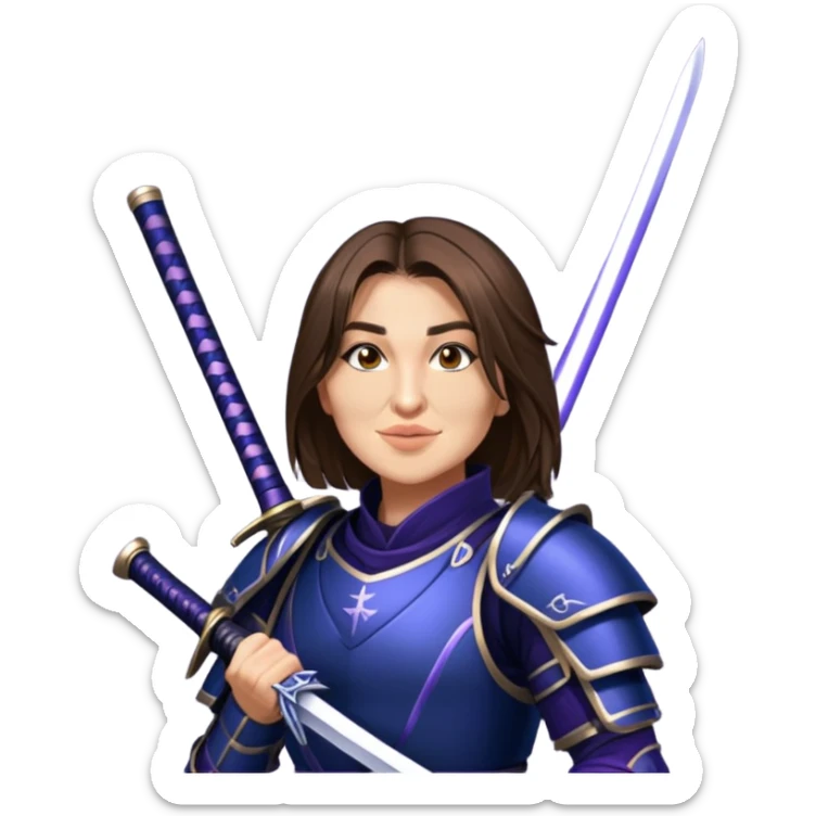 Mystic Samurai sticker