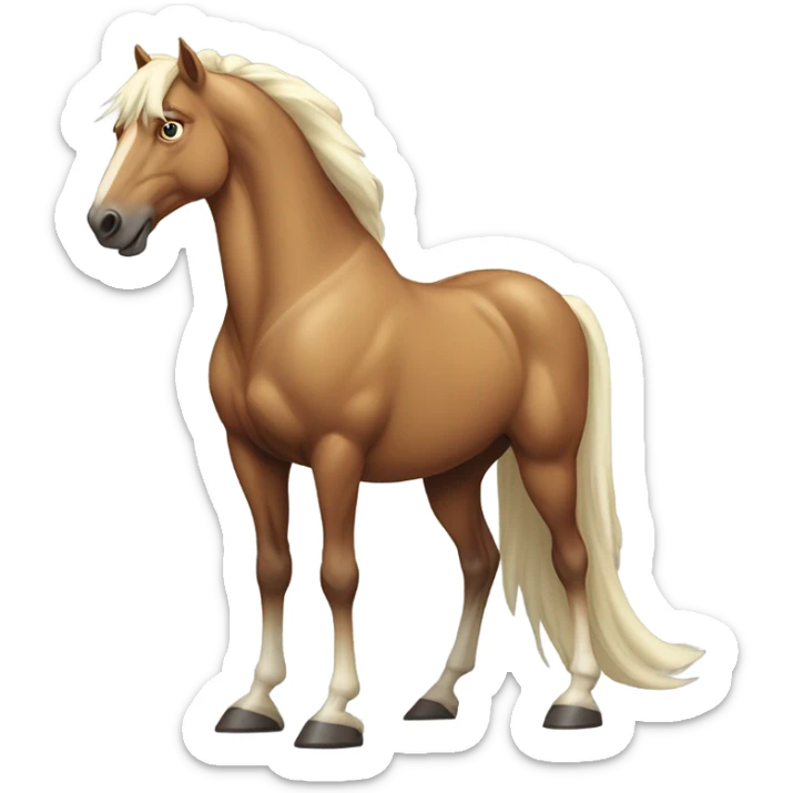 Horse sticker