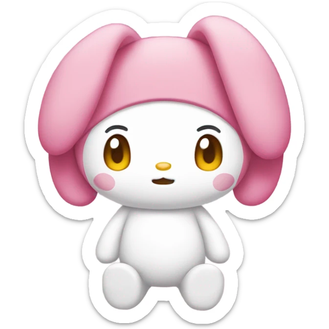 my melody  sticker