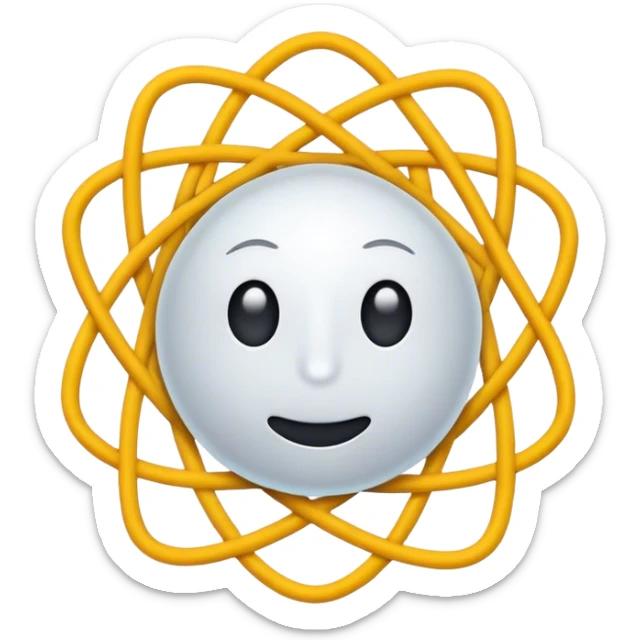 logo para una aplicación que se llama "Net Genius" usa el nombre de la aplicación para crear el logo sticker