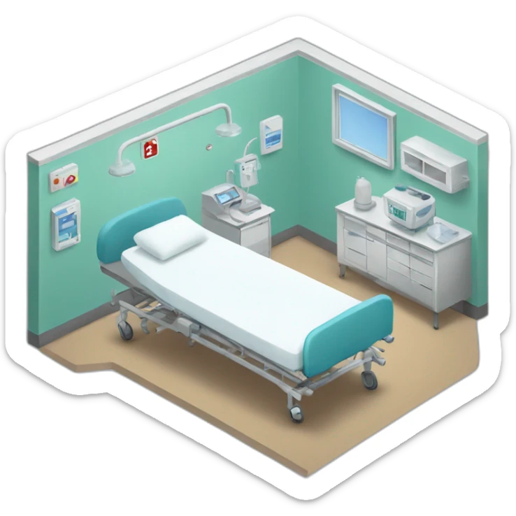 hospital sticker