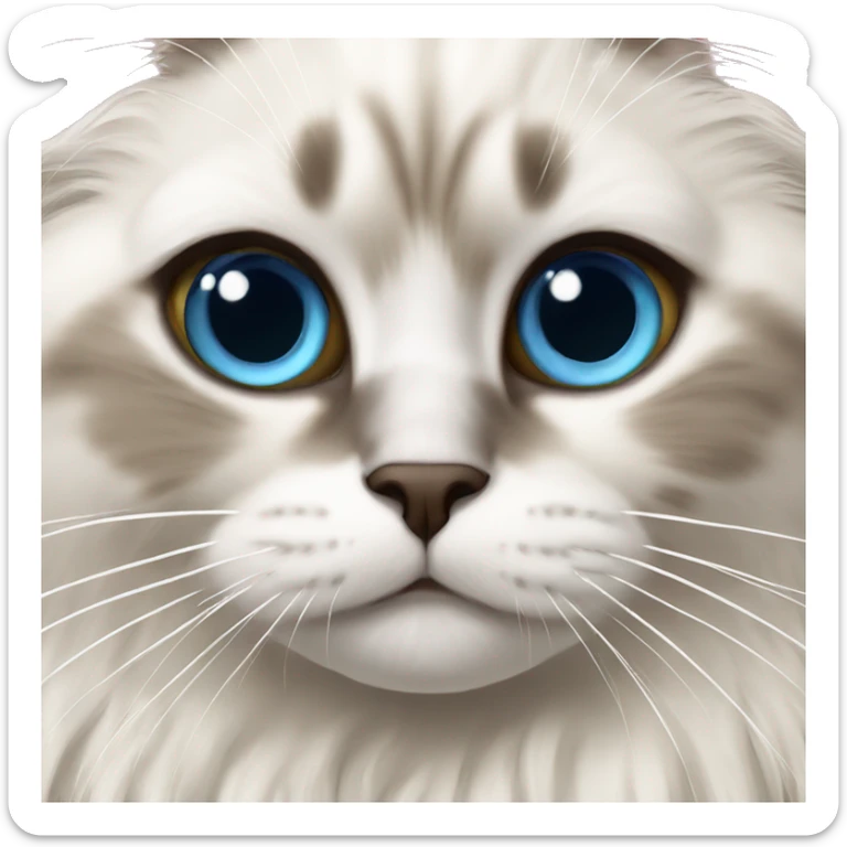 ragdoll cat sticker