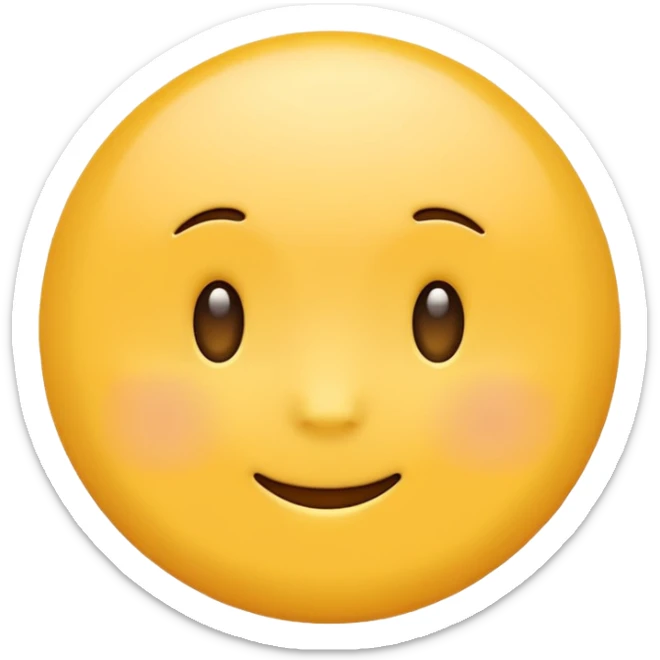  Emoji concentré sticker